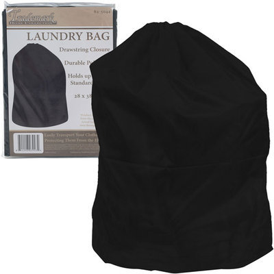 Trademark Tools Heavy Duty Jumbo Sized Nylon Laundry Bag - BLACK