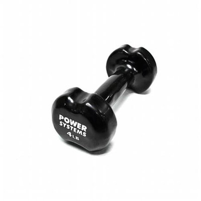 Power Systems 63704 Apple Vinyl Dumbbell 4 lbs