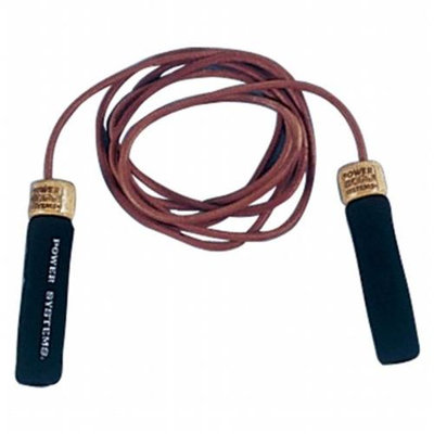 Power Systems 35025 10 ft. Leather Jump Rope