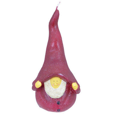 Fantastic Craft Santa Elf Novelty Candle Size: 5.5