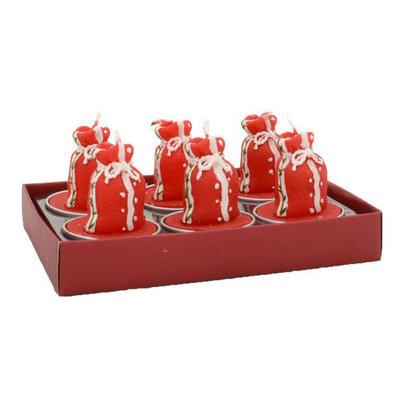 Fantastic Craft Holly Bag Tea Light Novelty Candle