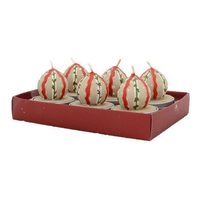 Fantastic Craft Holly Football Tea Light Novelty Candle
