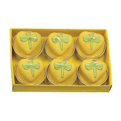 Fantastic Craft Dragonfly Heart Tea Light Novelty Candle