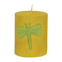 Fantastic Craft Dragonfly Pillar Candle Size: 3