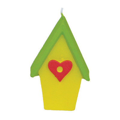 Fantastic Craft Birdhouse Novelty Candle Size: 3