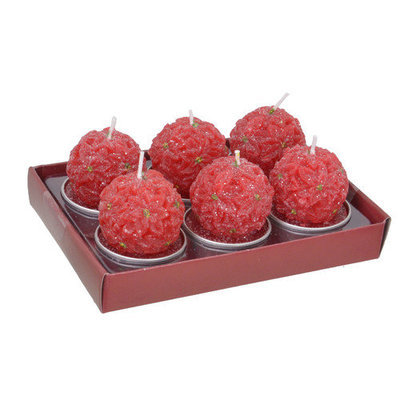Fantastic Craft Red Ball T- lite Novelty Candle