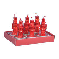 Fantastic Craft Nutcracker Tea Light Novelty Candle Color: Red