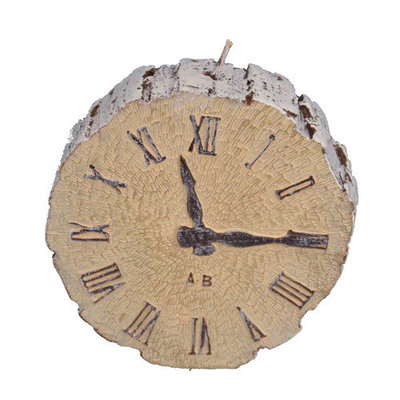 Fantastic Craft Clock Novelty Candle Color: Snow