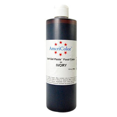 Americolor Ivory Soft Gel Paste 13.5 Ounce Soft Gel Food Color