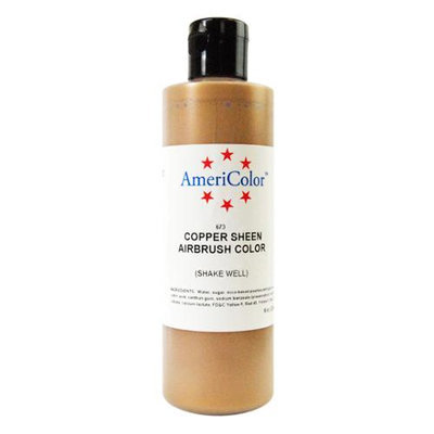 Americolor Amerimist Copper Sheen Pearl 9 Ounce Airbrush Food Color