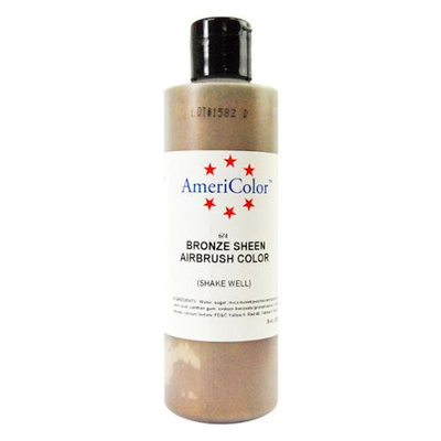 Americolor Amerimist Bronze Sheen Pearl 9 Ounce Airbrush Food Color