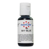 AmeriColor Soft Gel Paste SKY BLUE .75oz Cake Decorating Food Color