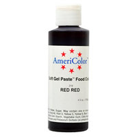 AmeriColor RED RED SOFT GEL PASTE Cake Food Color 4.5 z