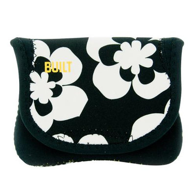 BUILT Neoprene Compact Camera Envelope - Summer Bloom, Black/White