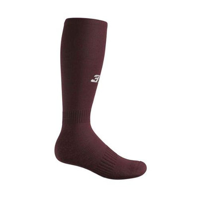 3n2 Sports Full Length Socks - Maroon