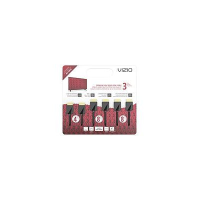 VIZIO TXCHMT-C2K High-Speed HDMI Cable - 3 Pack (4'M, 8'M & 8'M)