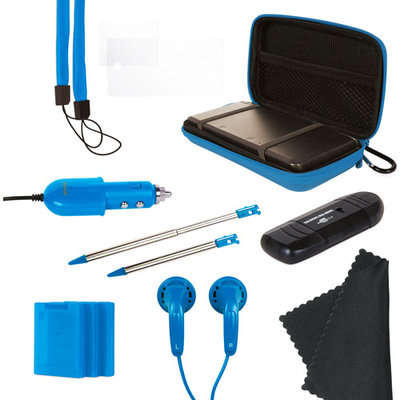 DreamGEAR Nintendo 3DS 13-In-1 Gamer Pack - Blue