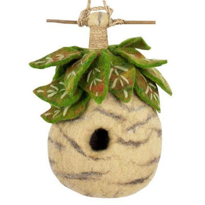 DZI Handmade Designs DZI484005 Birch Felt Birdhouse