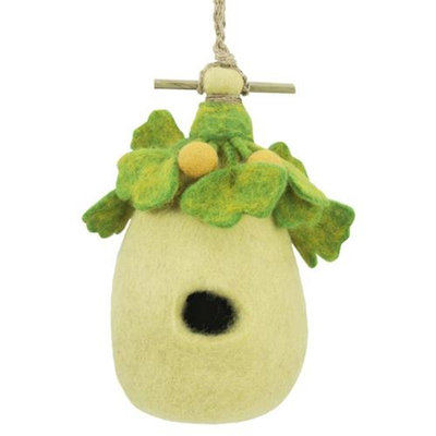 DZI Handmade Designs DZI484026 Gingko Felt Birdhouse