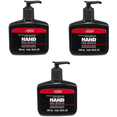 GOJO HAND MEDIC Professional Skin Conditioner (8 oz bottle) - 3pk