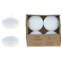 DDI 1756870 2 in. Unscented Floating Candles - White