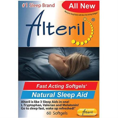 Alteril Natural Sleep Aid Softgels, 30 Count