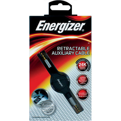 Eveready Premier Accessory Group Retractable Auxiliary Cable