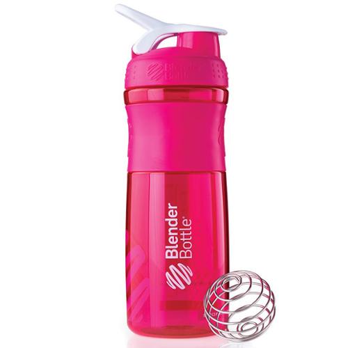 Blender Bottle SportMixer 28 oz. Tritan Grip Shaker - Pink/White
