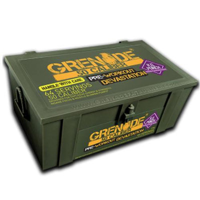 Grenade - .50 Caliber Pre-Workout 64 Servings K.O. Punch - 378 Grams