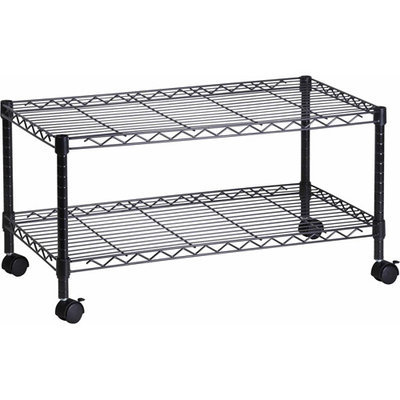 Honey Can Do 18 X 36 X 19 Black Media Cart