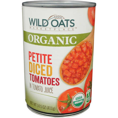 Wild Oats Marketplace Organic Petite Diced Tomatoes in Tomato Juice, 14.5 oz