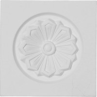 Ekena Millwork Emery 4.125-in x 4.125-in Polyurethane Plinth PB04X04X01EM