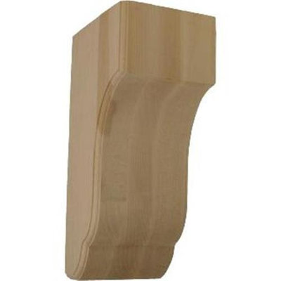 Ekena Millwork 5.75-in x 14-in Cherry Capistrano Mission Wood Corbel