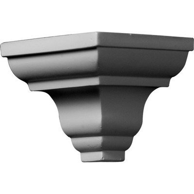 Ekena Millwork MOC03X03PA 3 in. P x 3 in. H Outside Corner for Moulding MLD03X03