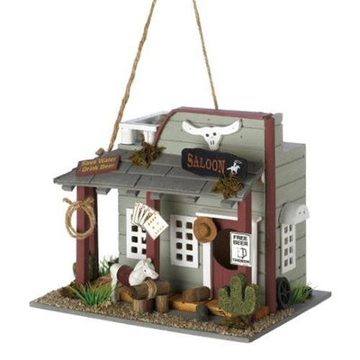 Koehler Home Decor Home Locomotion 10013777 Wild Horse Saloon Birdhouse