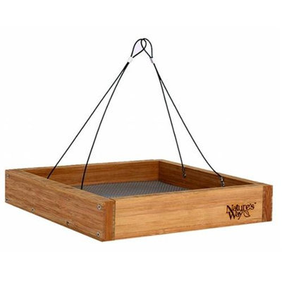 Natures Way BWF3 Bamboo Hanging Platform Feeder