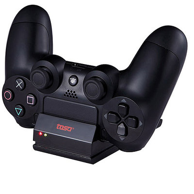 000TOD Dual Controller Charger for PlayStation 4 Black