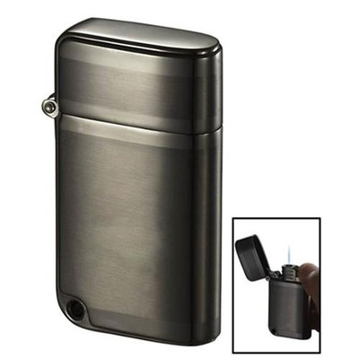 Visol VLR101701 Visol Ranger Brushed Gunmetal Jet Flame Lighter