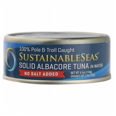 Sustainable Seas YellowfinTuna in Water No Salt Added 4.1 oz