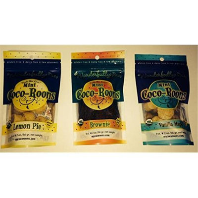 Wonderfully Raw Mini Coco-Roons Brownie (Pack of 12)