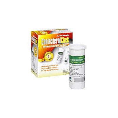 Q. Steps Biometer Cholesterol Biometer Cholesterol Test Strips