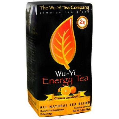 Wuyi Tea Company Wu-Yi Tea Company - Wu-Yi Energy Tea Citrus Orange - 25 Tea Bags