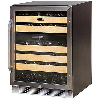 Whynter 46 bottle Dual Temperature Zone Built-In Wine Refrigerator
