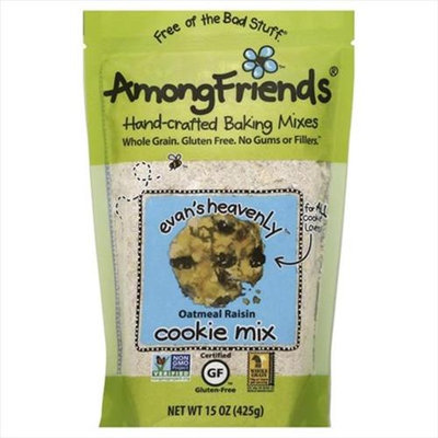 Among Friends 15 oz. Evans Heavenly Spelt Oatmeal Raisin Cookie Mix Case Of 6