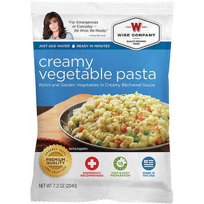 Wise Company Creamy Vegetable Pasta, 7.2 oz