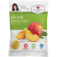 Wise Company Freeze-Dried Sliced Peaches, 1.4 oz
