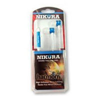 Cam Consumer Products, Inc. Nikura HARMONY EAR BUDS Blue - CAM CONSUMER PRODUCTS, INC