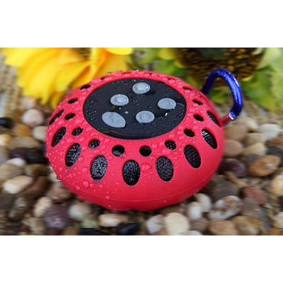 Cobra BT2000RED Bt Portable Speaker With Clip Red