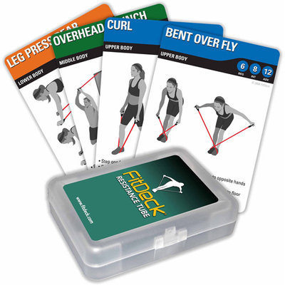 Fitdeck Inc FitDeck Exercise Cards- Resistance Tube (EA)