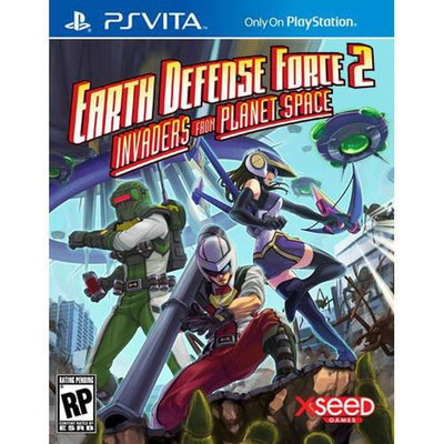 Xseed Games Earth Defense Force 2: Invaders From Planet Space - Ps Vita